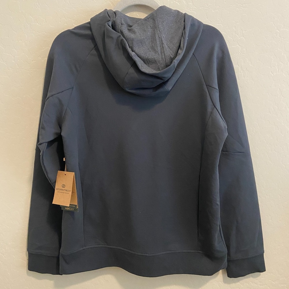 Stormtech Women's Medium Meta Hoody H2X DRY Gray Pullover Hoodie NWT - Picture 3 of 16